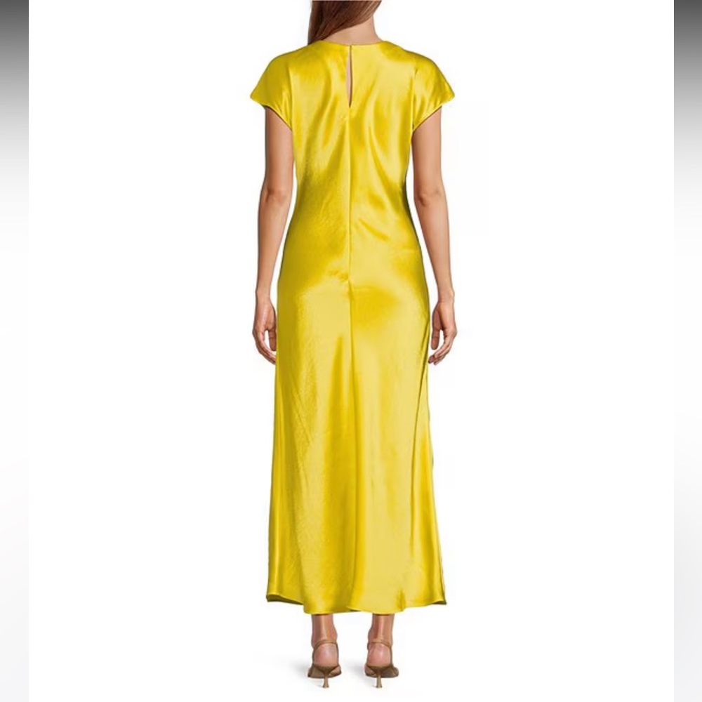 NWT Antonio Melani
Myla Short Sleeved Drapey Satin Maxi Dress - Picture 2 of 8